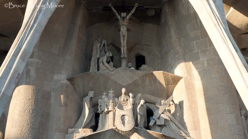 Visiting La Sagrada Familia