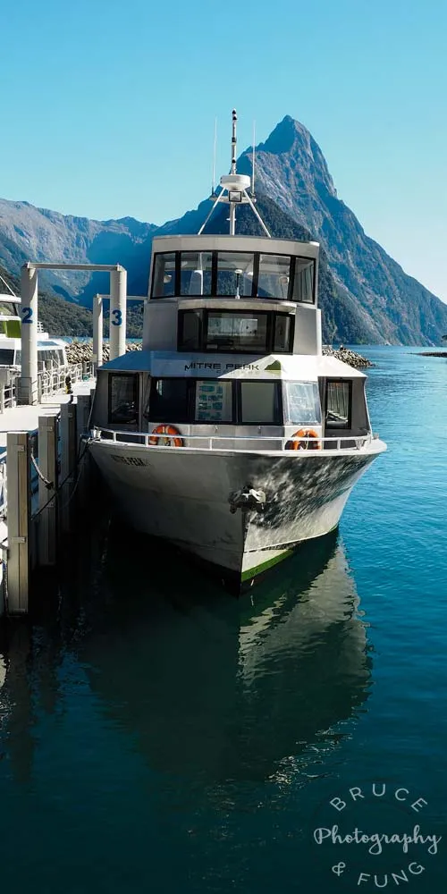 Mitre Peak Cruises boat Mitre Peak Cruises tour boat