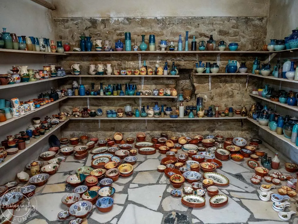 Naxian pottery Some of the pottery creations of Limpertas Manolis
