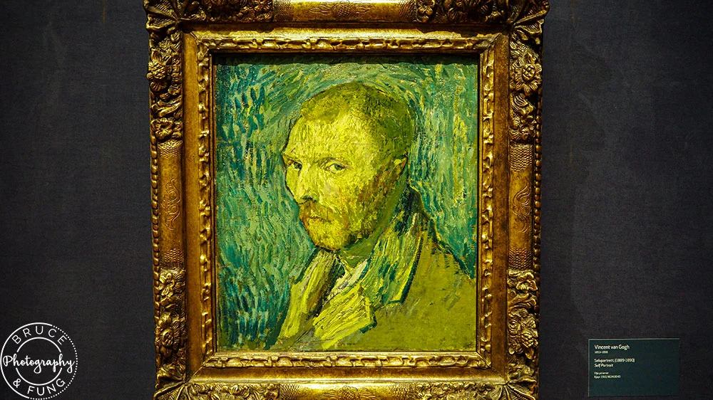 Self-portrait by Van Gogh in Oslo's National Gallery