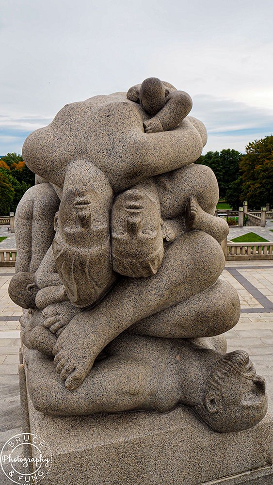 Vigeland sculptures in Frogner Park